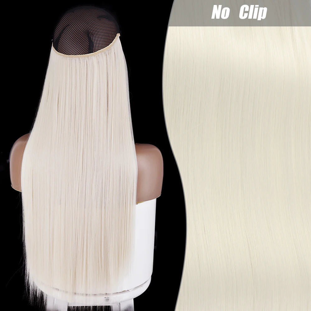 No Clips Natural Hair Extension