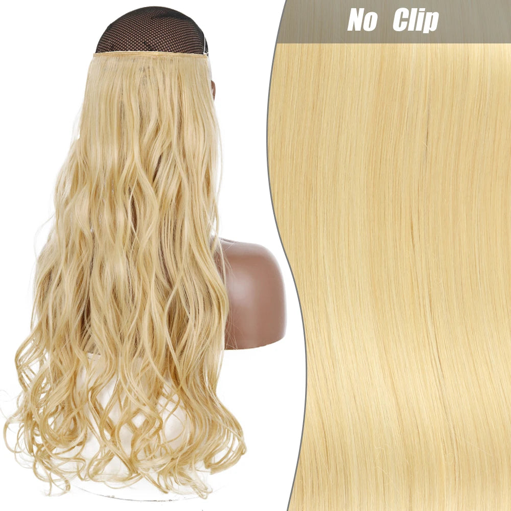 No Clips Natural Hair Extension