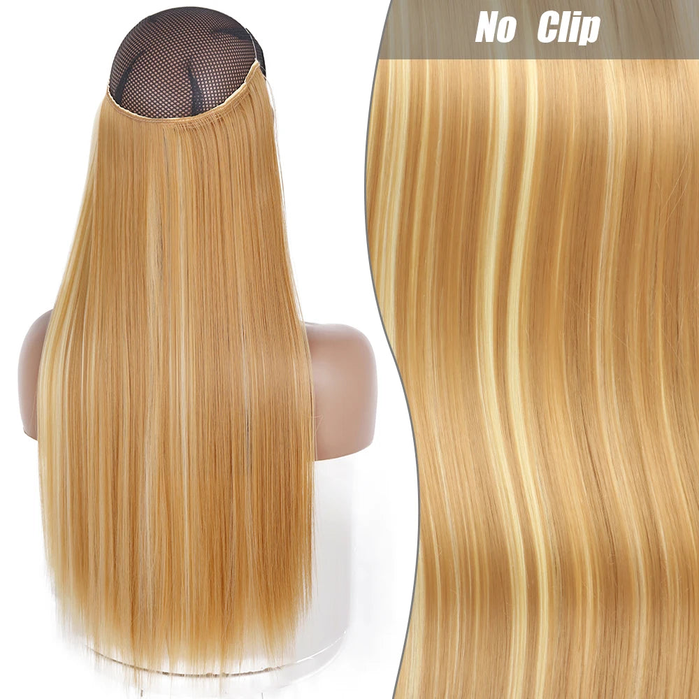 No Clips Natural Hair Extension