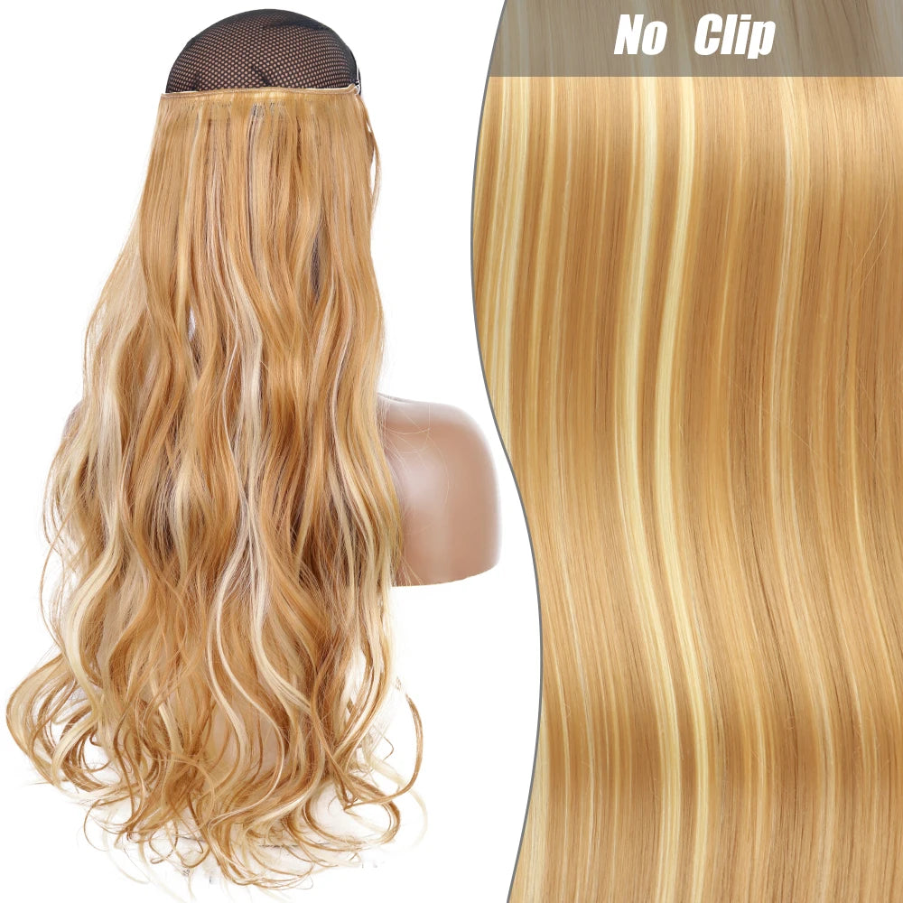 No Clips Natural Hair Extension