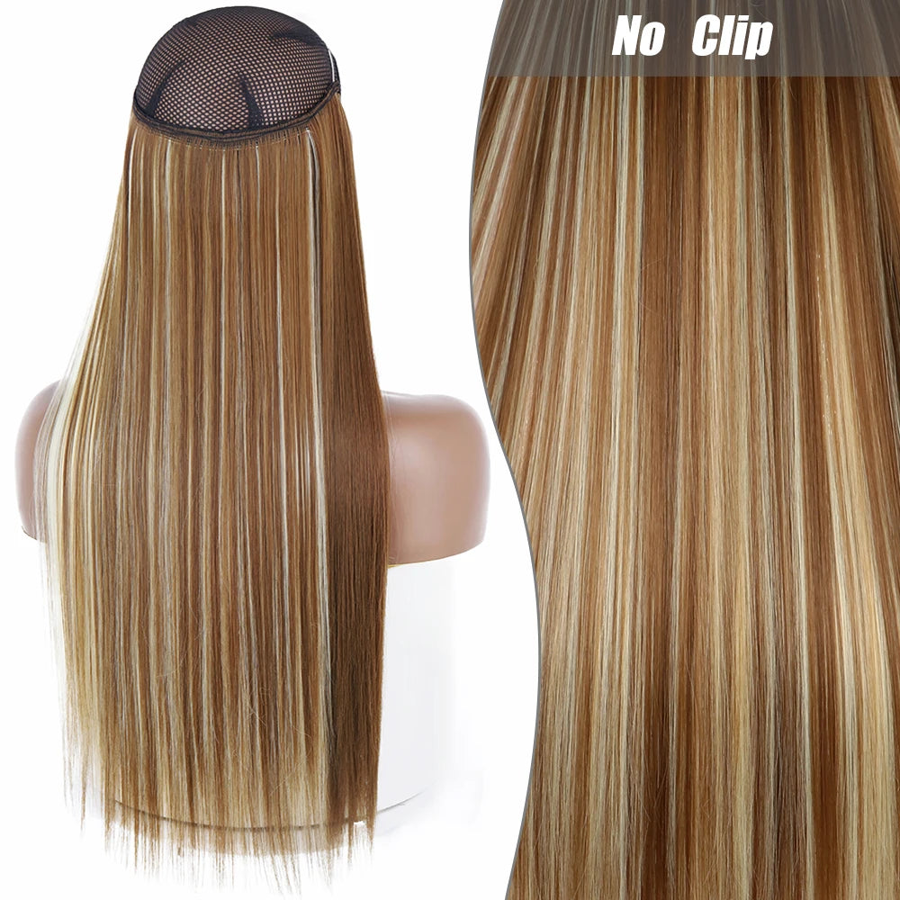 No Clips Natural Hair Extension