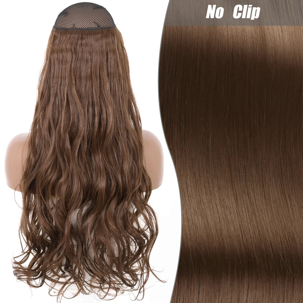 No Clips Natural Hair Extension