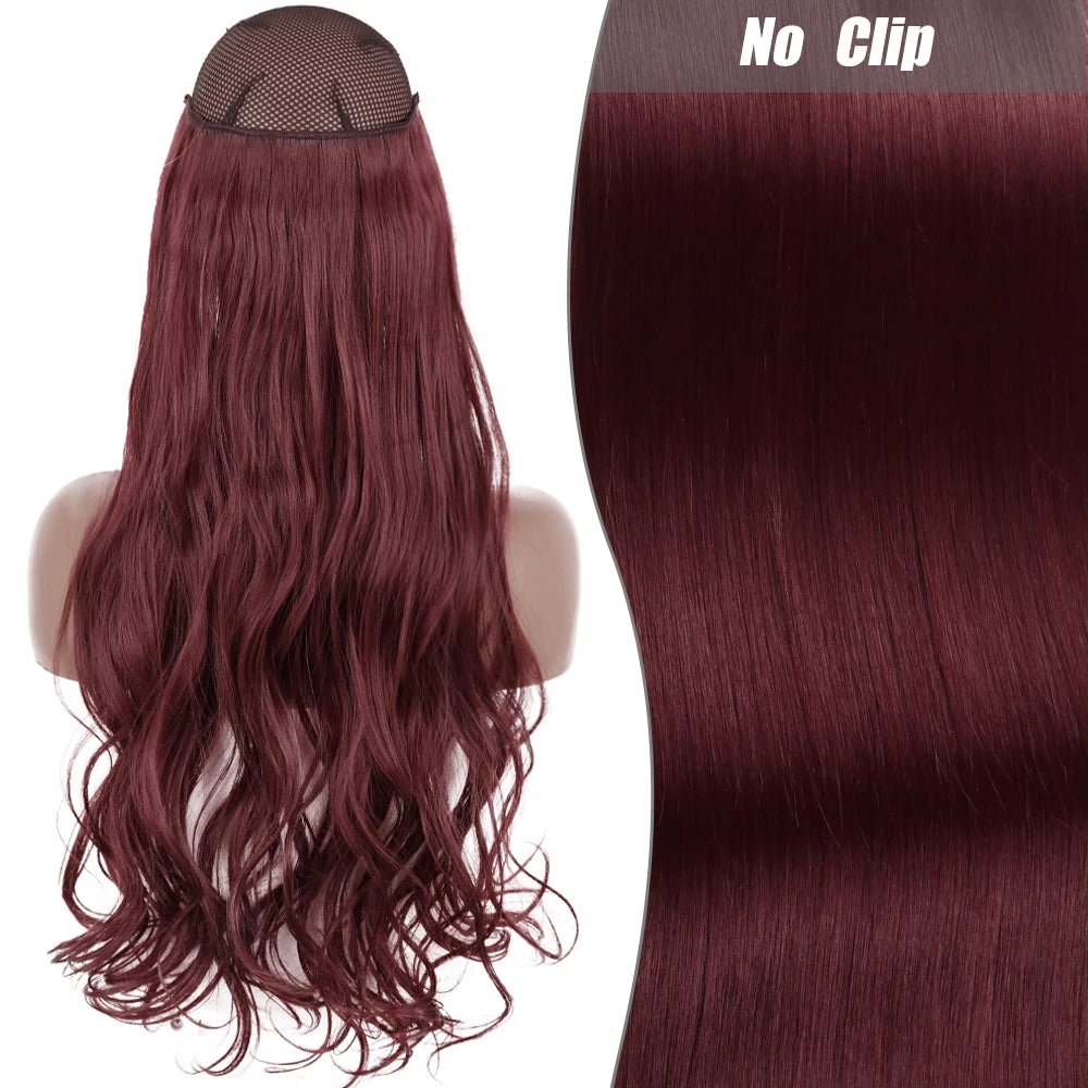 No Clips Natural Hair Extension