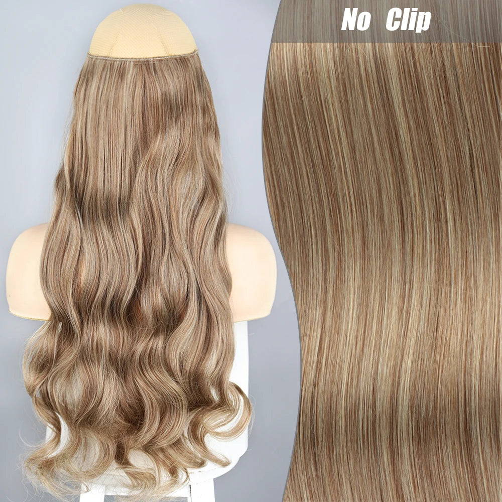 No Clips Natural Hair Extension