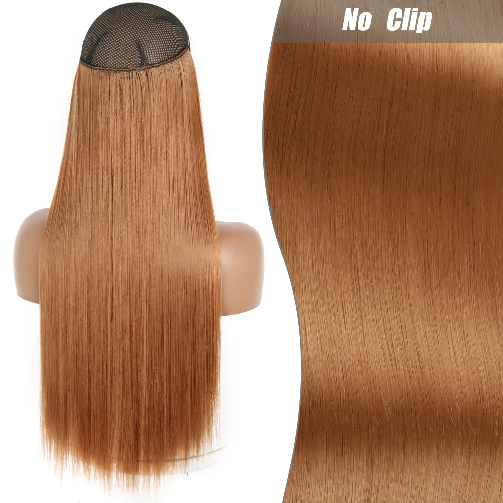 No Clips Natural Hair Extension