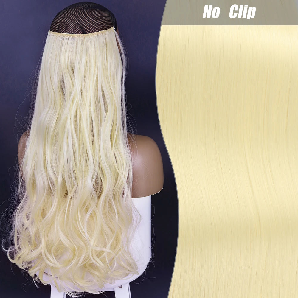 No Clips Natural Hair Extension