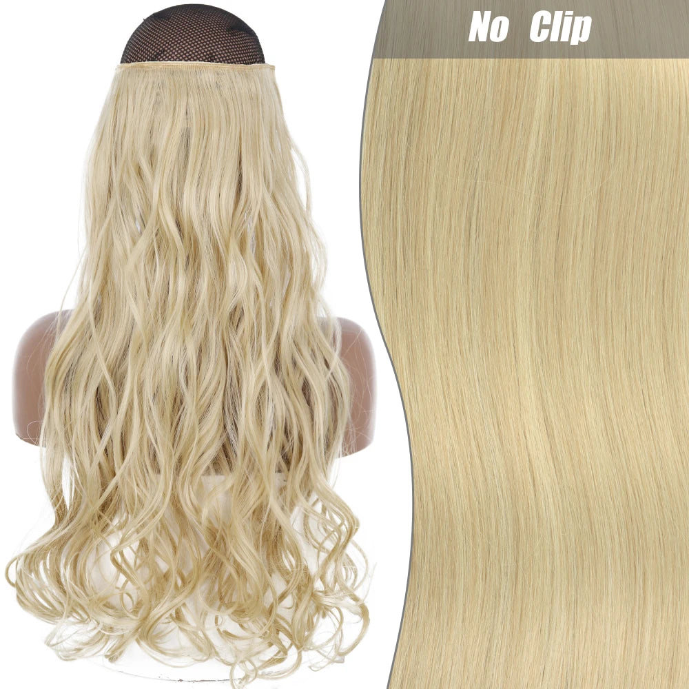 No Clips Natural Hair Extension