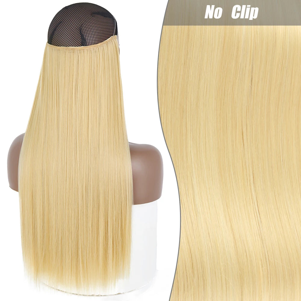 No Clips Natural Hair Extension