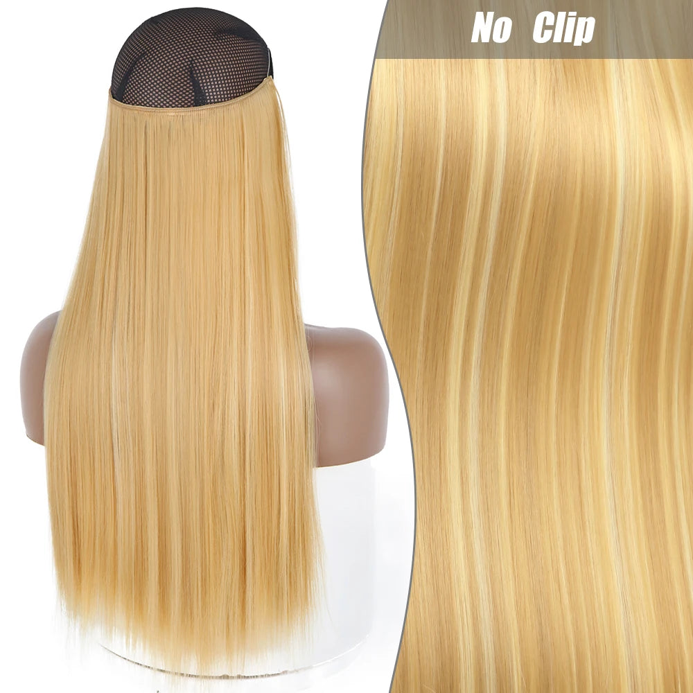 No Clips Natural Hair Extension