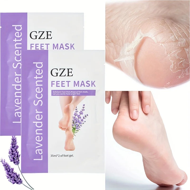 Foot Peel Mask Skin Exfoliating Foot Masks for Dry AND Rough FEET