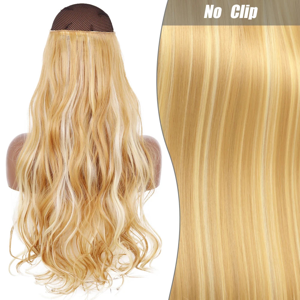 No Clips Natural Hair Extension