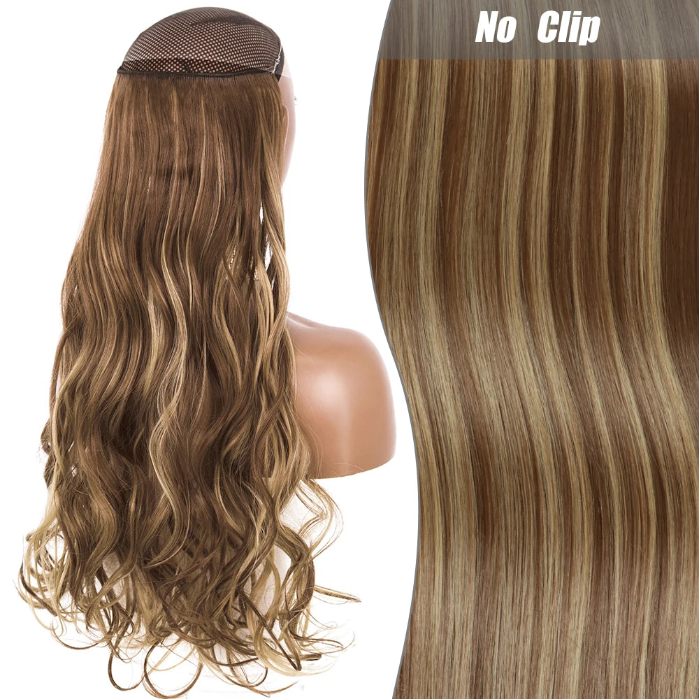 No Clips Natural Hair Extension