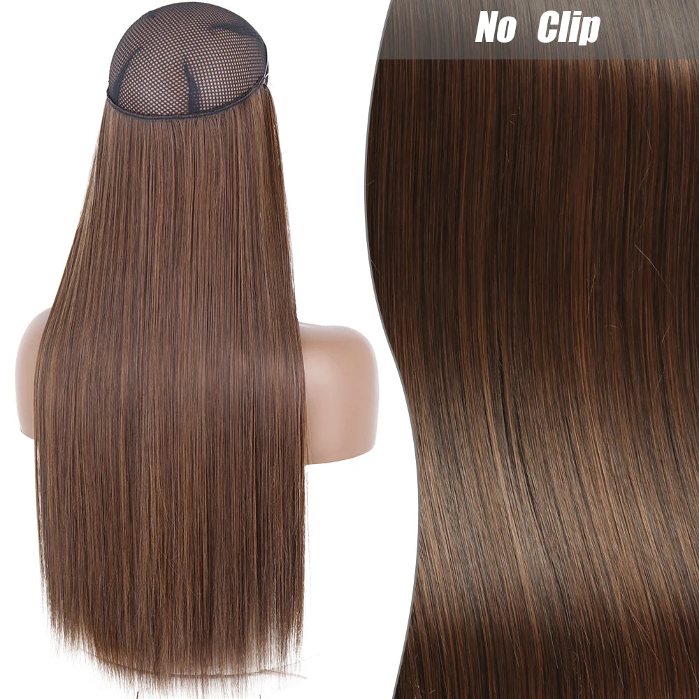 No Clips Natural Hair Extension