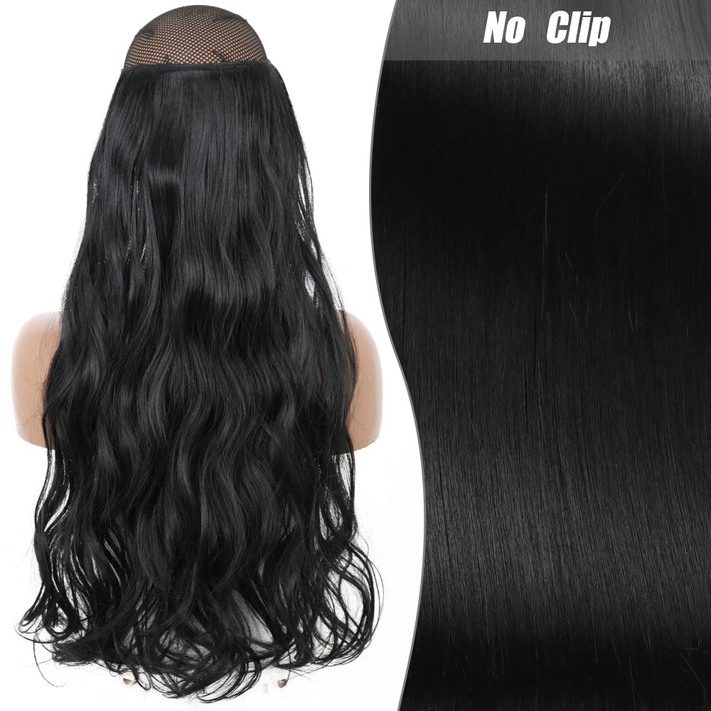 No Clips Natural Hair Extension